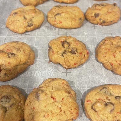 Chocolate Chip Peppermint Cookies 