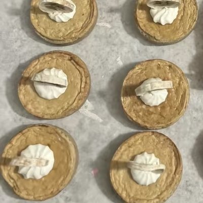 Banana Pudding Cream Cakes Mini 4 Oz