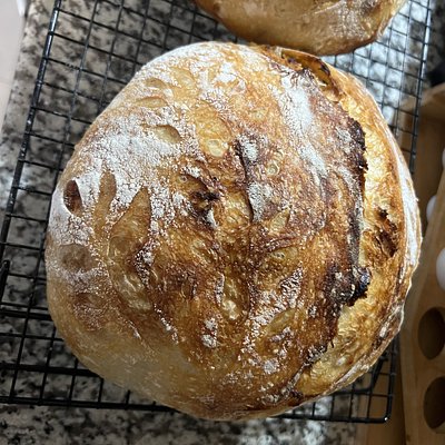 Artisan Cinnamon Raisin Sourdough Bread (Vegan Friendly)