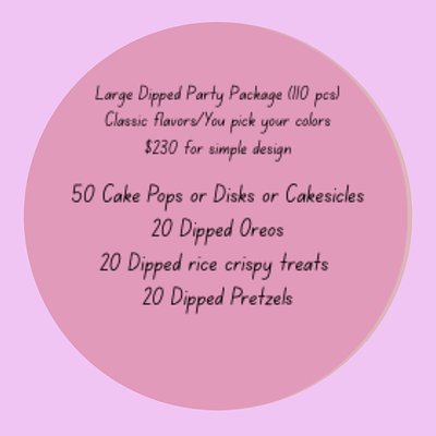 Large Dipped Package