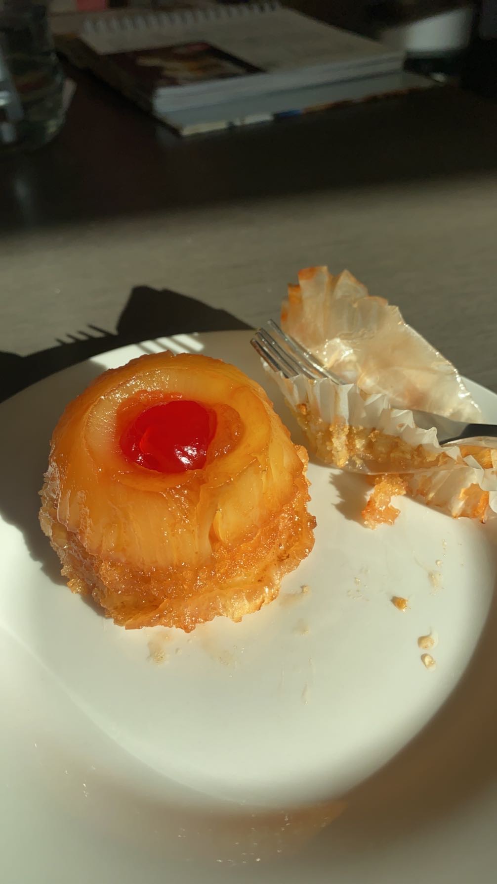 Pineapple Upside-Down Cupcakes