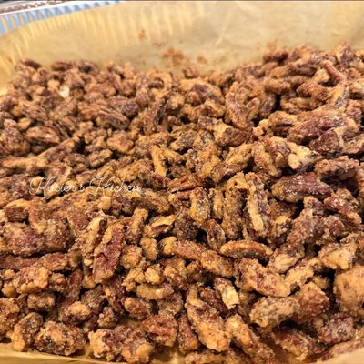 Maple Bacon Candied Pecans 