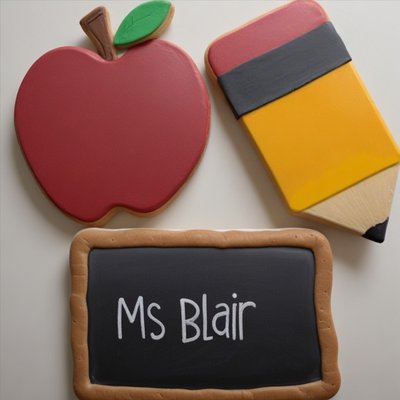 Back To School Cookies