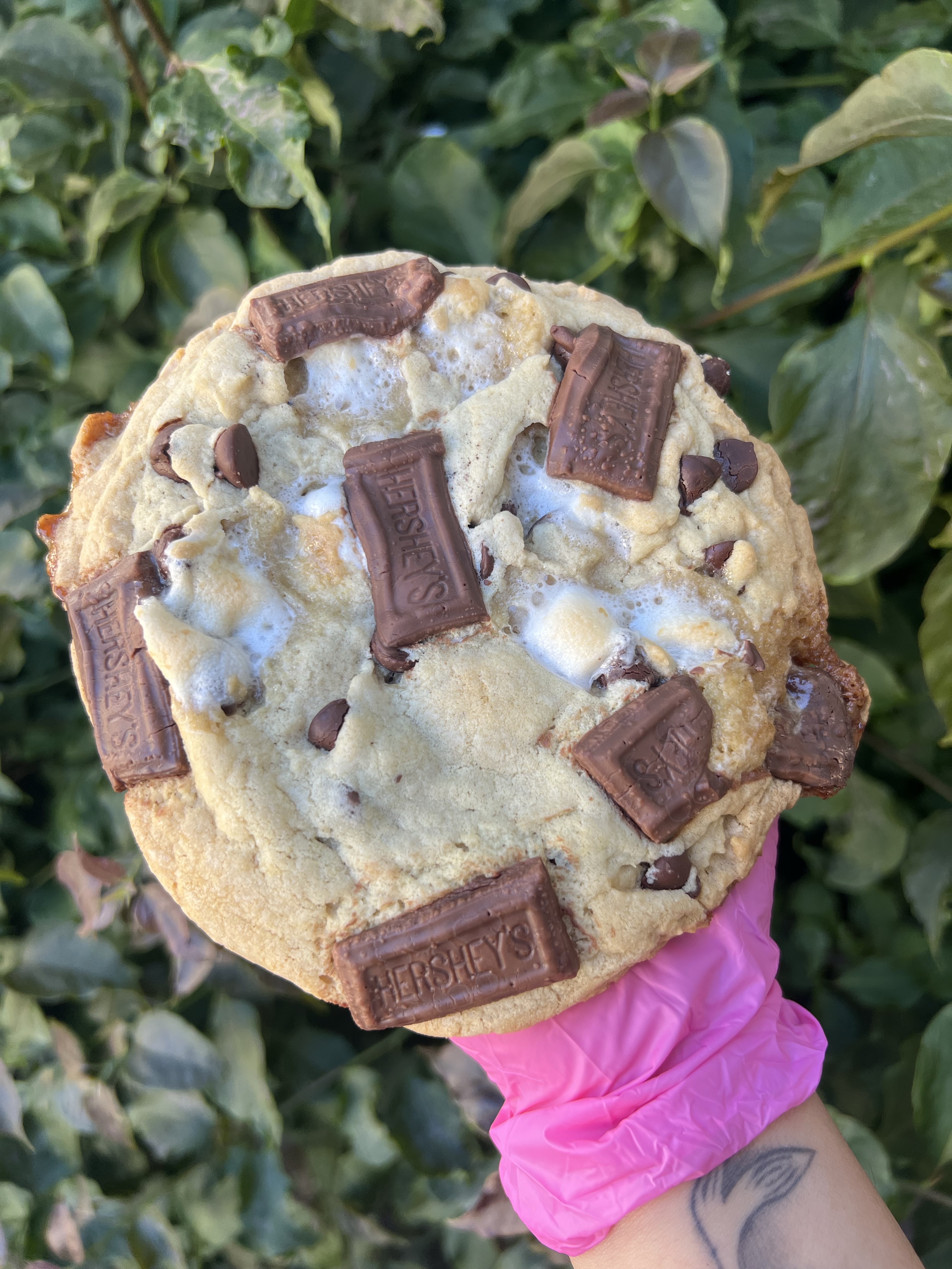 S’mores Crumble Cookie (sold by 2,4,6,8 etc.)  Each Cookie Is $7