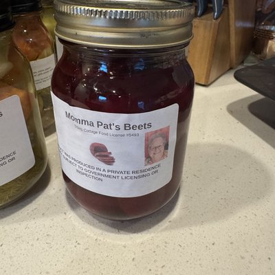 Mama Pat’s Pickled Beets 