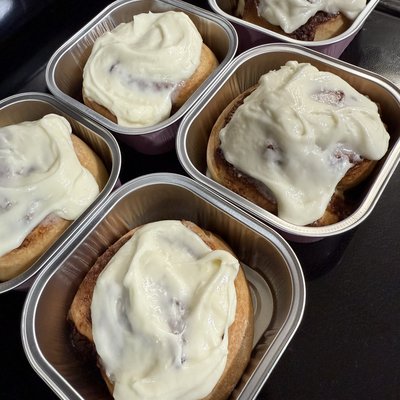 Cinnamon Rolls (with Cream Cheese Icing)