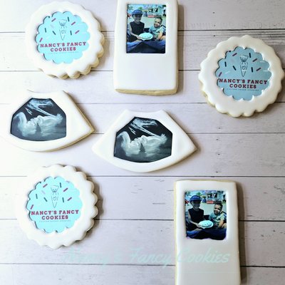 Custom Printed Photo Cookies