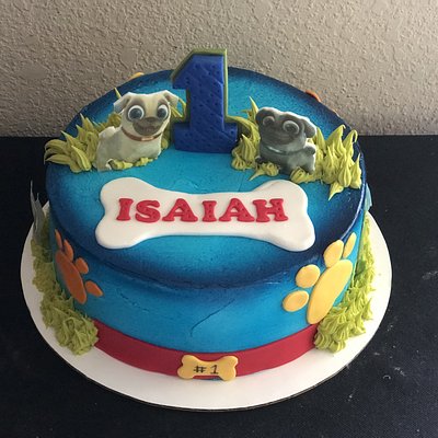 8 IN Round Cake Serves Approximately 25