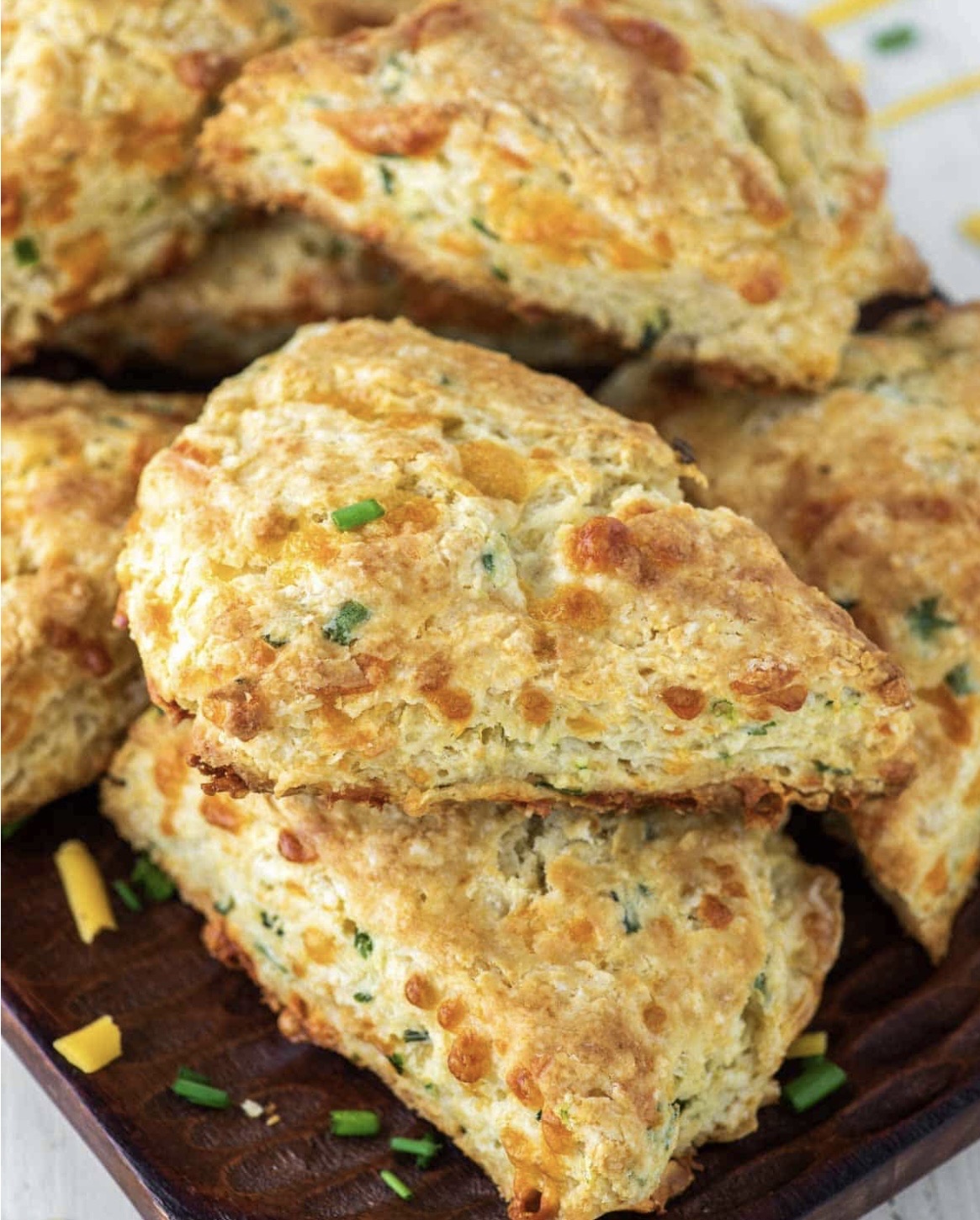 Cheddar Chive Scones