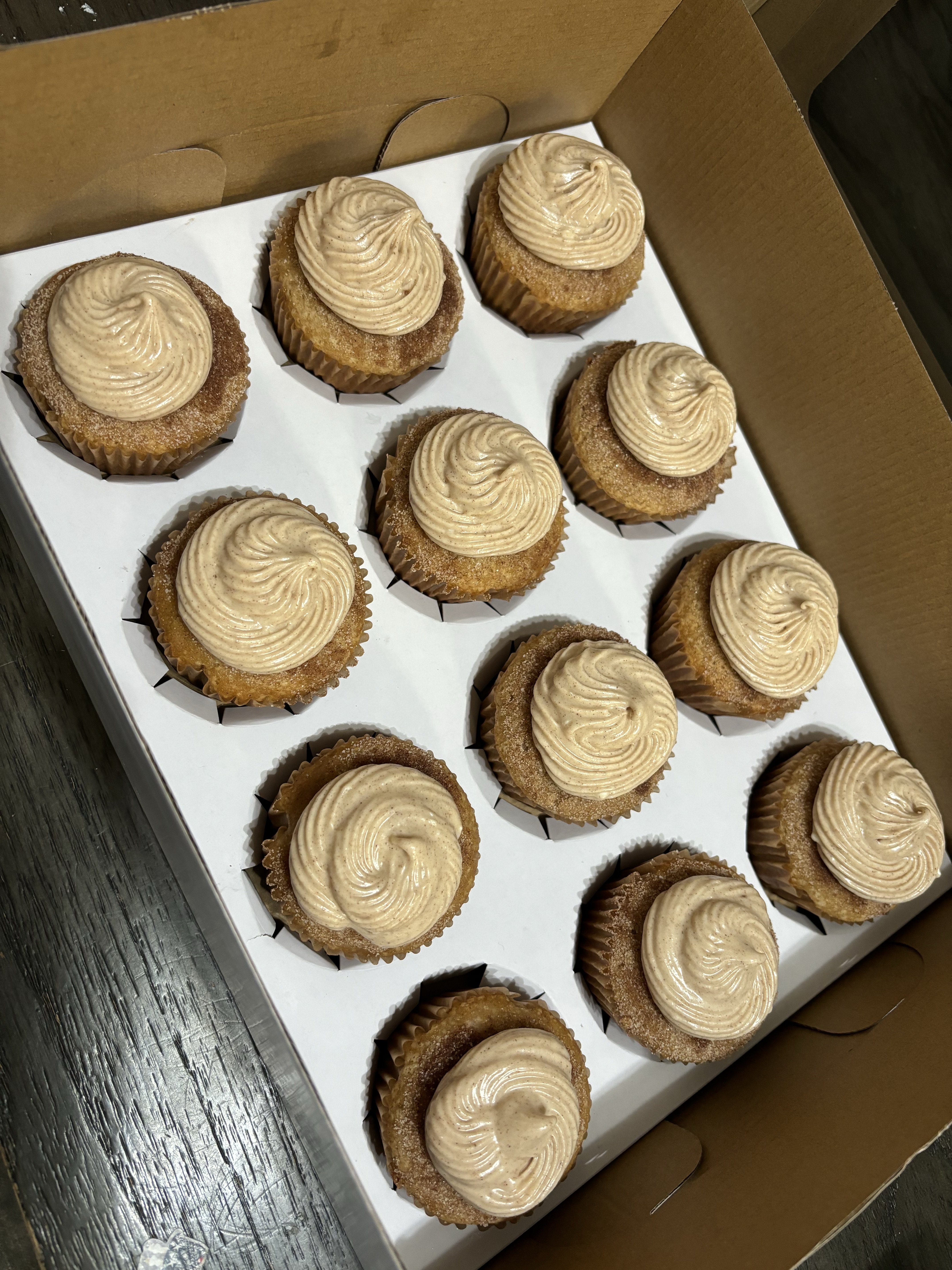 Churro Cheesecake Cupcakes 