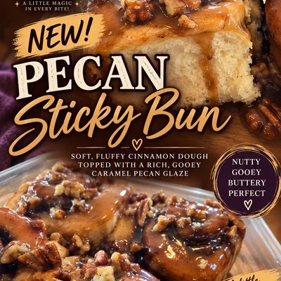 Pecan Sticky Buns (4 Count)Preorder