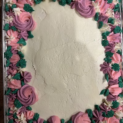 1/2 Sheet Cake