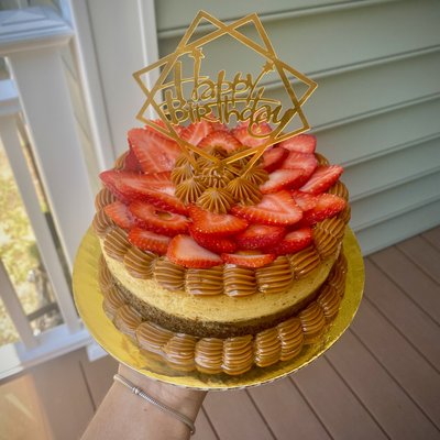 Cubierto Con Strawberries 