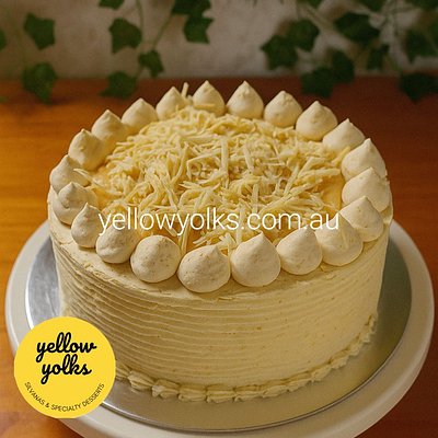 Yema (Custard) Chiffon Cake