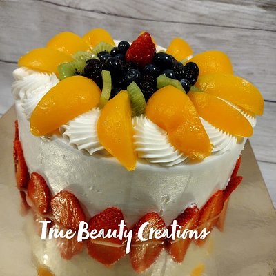 7 Inch Double Layer Gourmet Fruit Cake