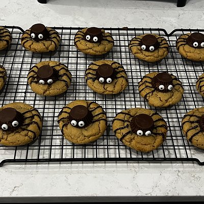 14 CT Spider Cookies 