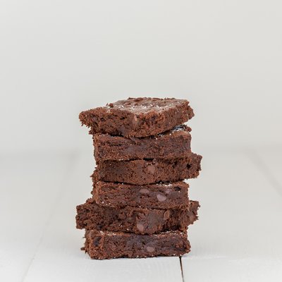 4” Belgium Chocolate & Sea Salt Brownies by the DOZEN - WEEKDAY PICKUP