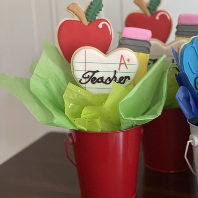 Teacher Appreciation Cookie Bouquet 
