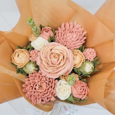7 Cupcake Bouquet 