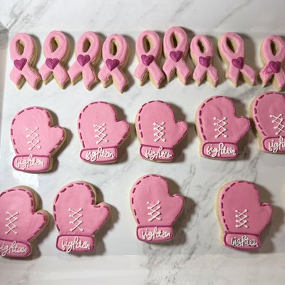 Breast Cancer Awareness Cookie Set