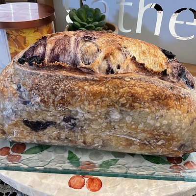 Lemon Blueberry Sourdough Loaf