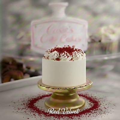 Red Velvet Cake - 4 Inch 