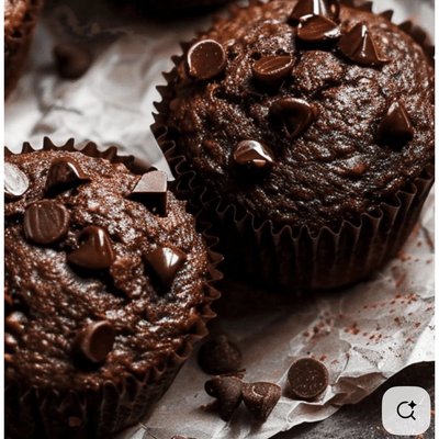 Double Chocolate Muffins 6 Pack 🍫 