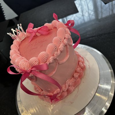6 inch heart cake 