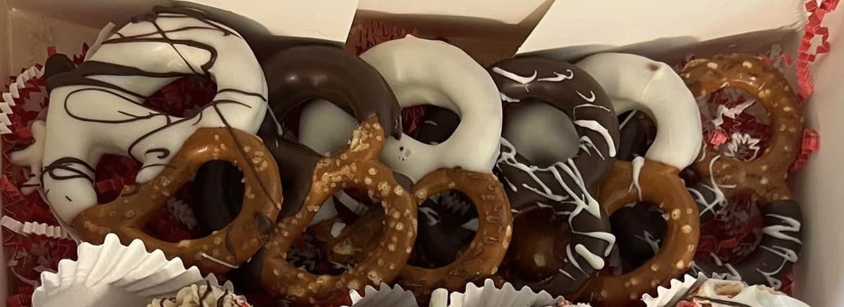 Chocolate Dipped Jumbo Pretzels 🥨 