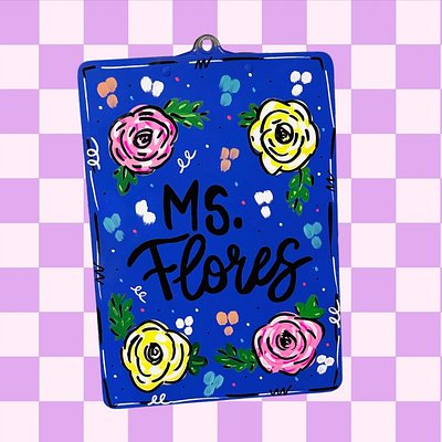 Hand-Painted Clipboards