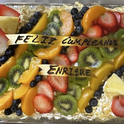 5 Fruit Tres Leche  Cake 