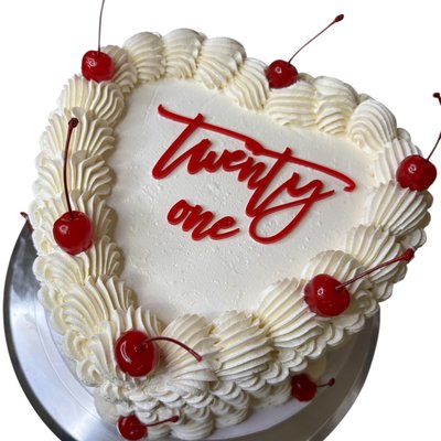 6”-10” Custom Heart Cakes 