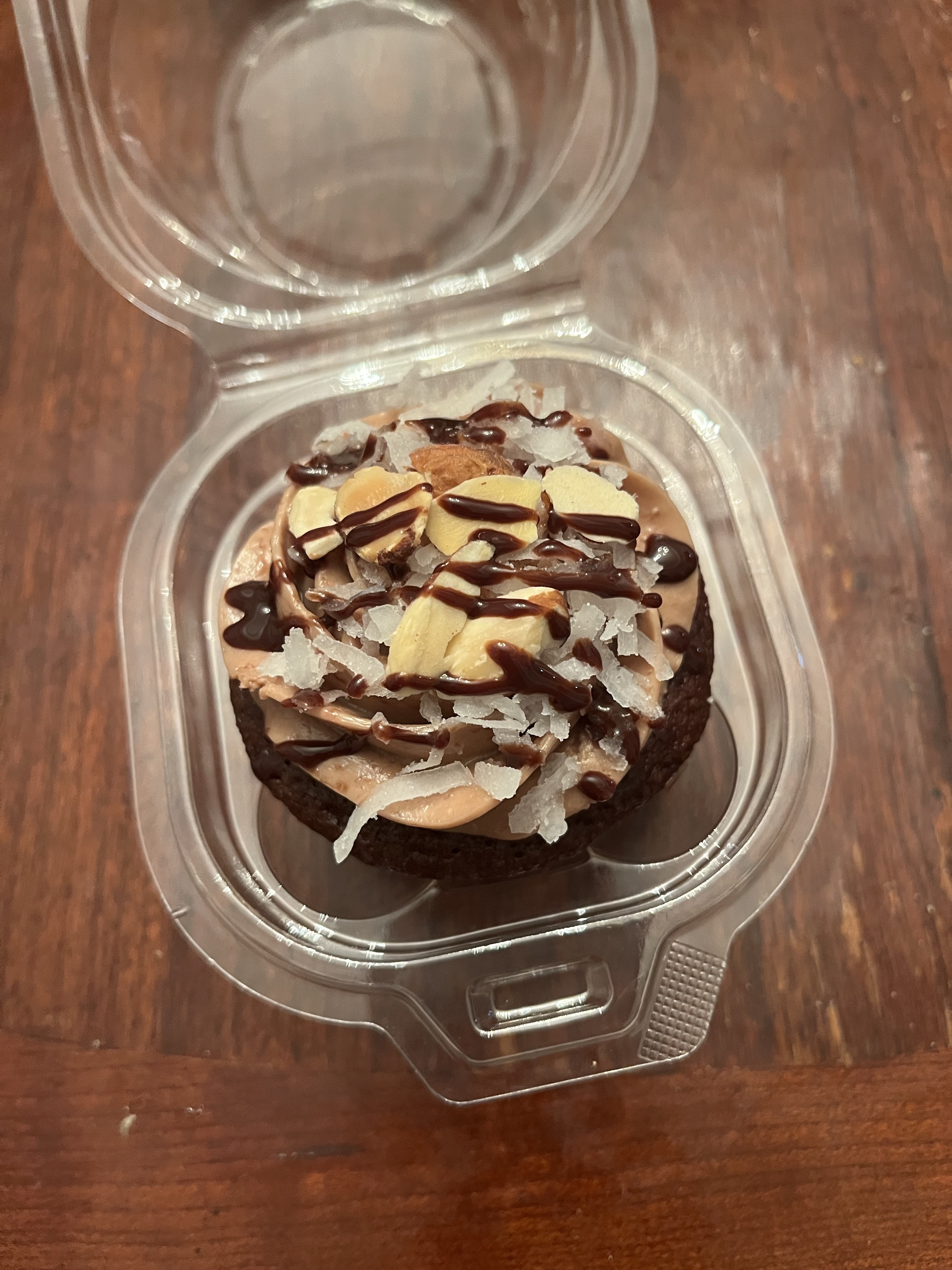 Almond Joy cupcake
