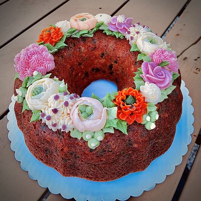 Strawberry Chocolate Chip Bundt