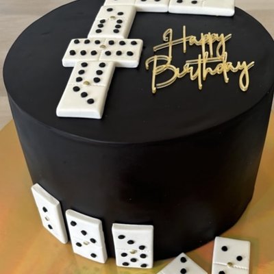 Dominoes Cake