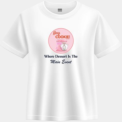 Hey Cookie! Original Adult T-Shirt (White)