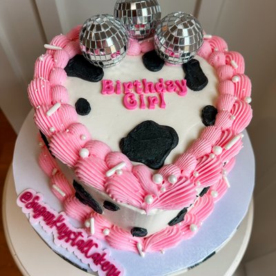 8” Heart Cake