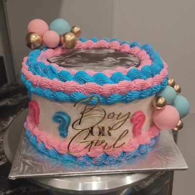 Custom/Personalized Birthday Cake /6 inch 3 layer cake (Specify Flavor Of Cake/Frosting/Shape)