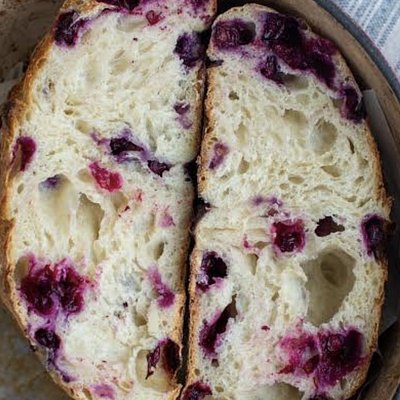 Vanilla Berry Sourdough Loaf