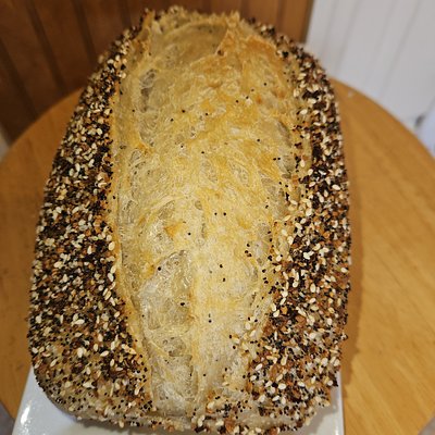 Everything Bagel Seasoning Sourdough Bread 