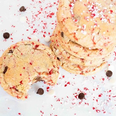 Peppermint bark Cookies 12 Count 