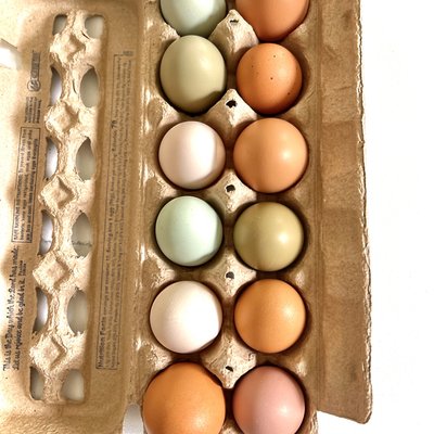 Organic Farm Fresh Eggs (1 Dozen)