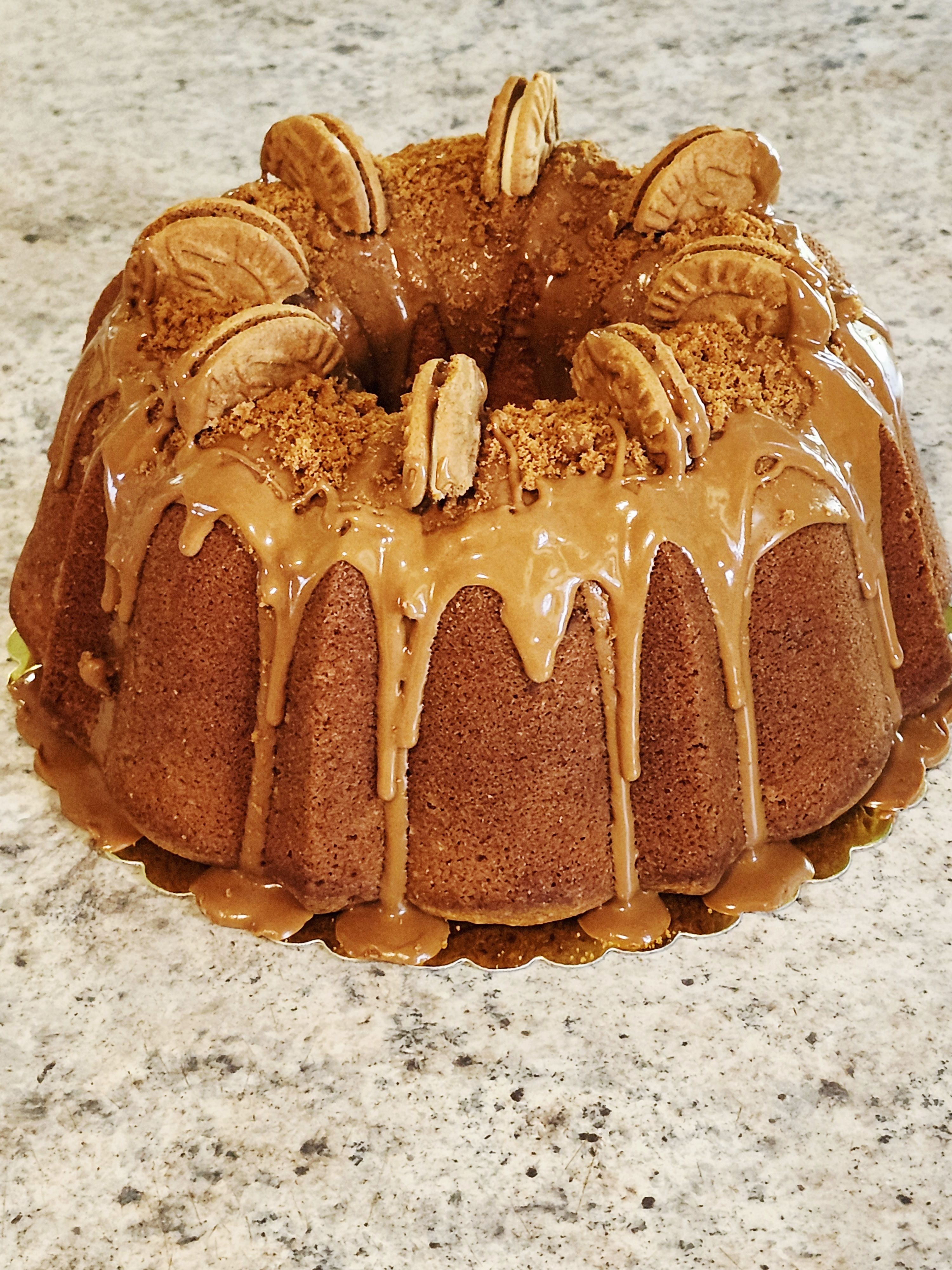 Biscoff Cookie Butter Pound Cake 