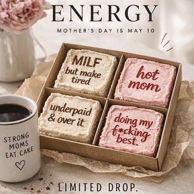 💅 Hot Mom Mini Cakes