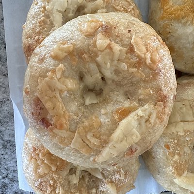 Bagel: Asiago (individual) 