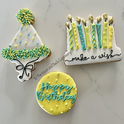 3 Cookie Birthday Set 
