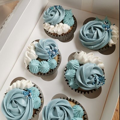Cupcakes Box For Any Occasion 6pcs