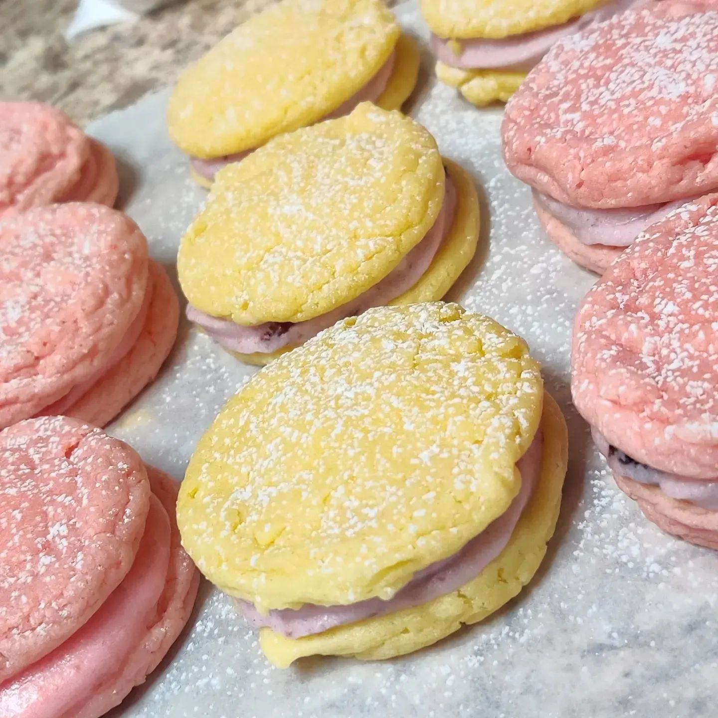Lemon Blueberry Cakesters 