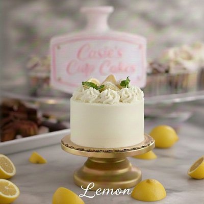 Lemon Cake - 4 Inch 