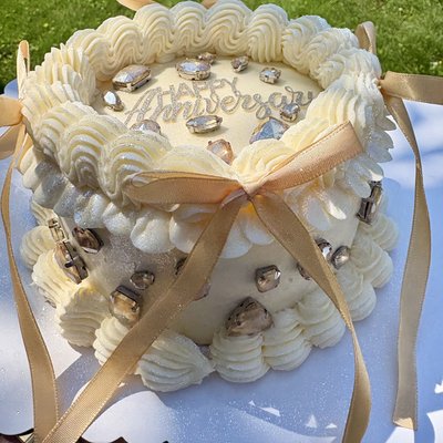 6” Triple Tiered Realistic Cookie Cake 